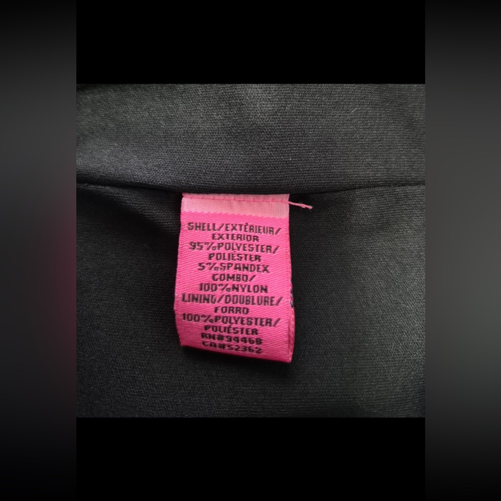 Betsey Johnson Black and Pink Fabric - Picture 6 of 8